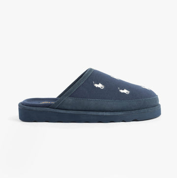 Polo Ralph Lauren RD SCFF II Mens Slippers Navy/Paper White