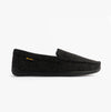 Polo Ralph Lauren BRENAN WOOL Mens Dress Shoe Slippers Black/Cream