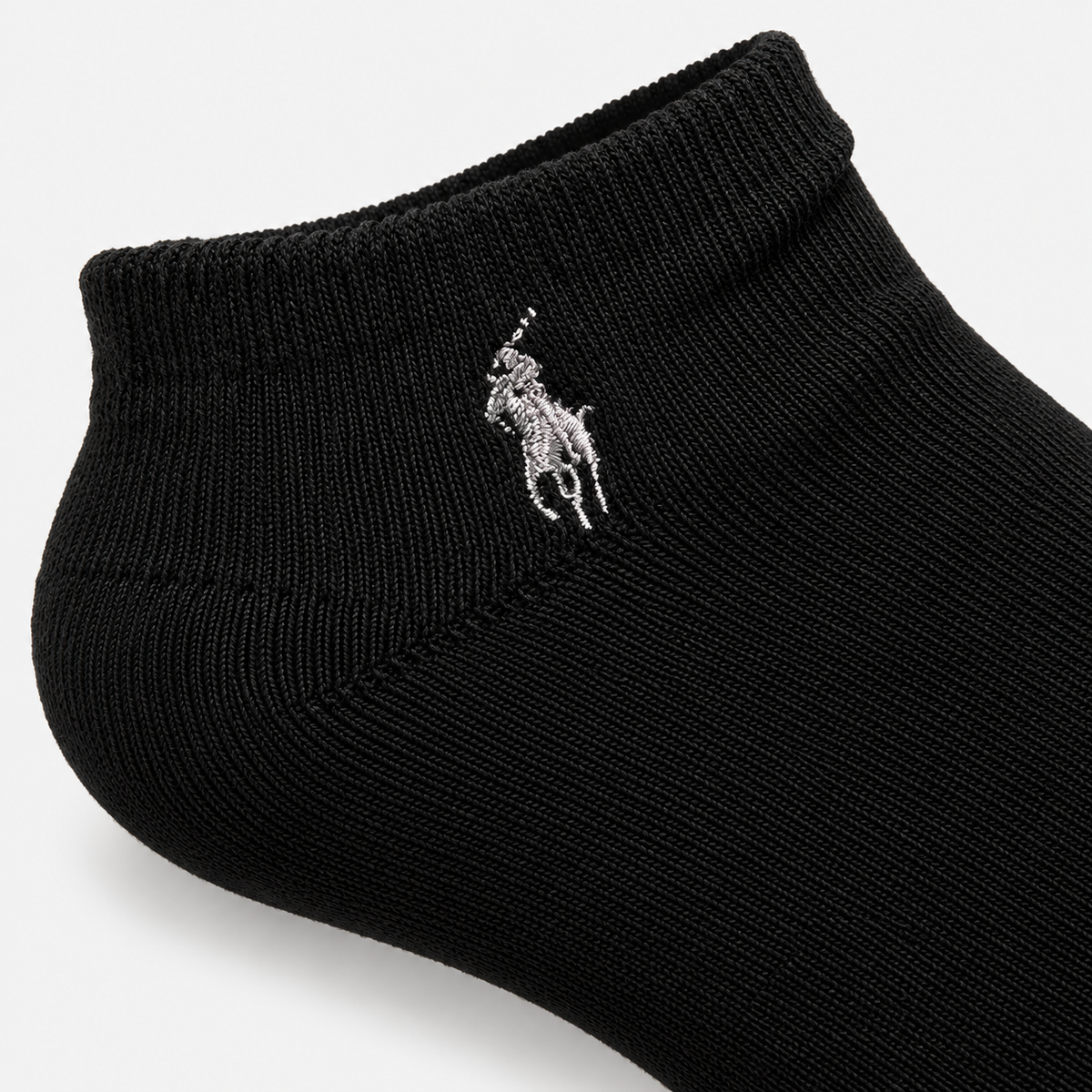 Polo Ralph Lauren Trainer Socks Mens Athletic Socks Black
