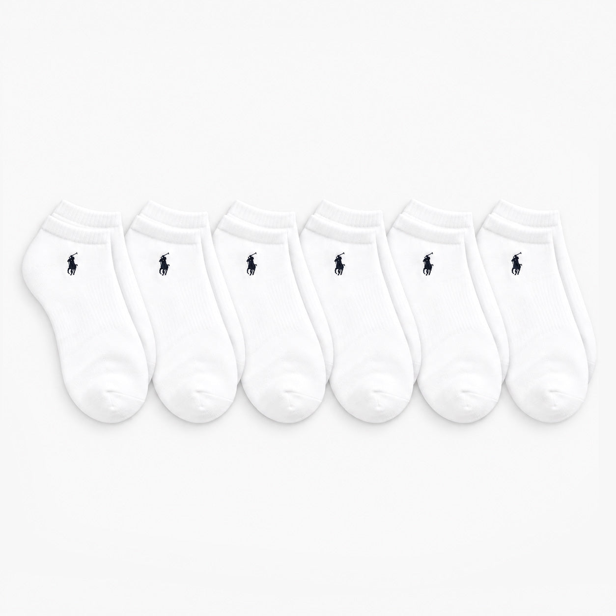 Polo Ralph Lauren Trainer Socks Mens Athletic Socks White