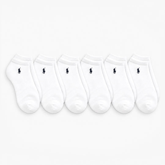 Polo Ralph Lauren Trainer Socks Mens Athletic Socks White
