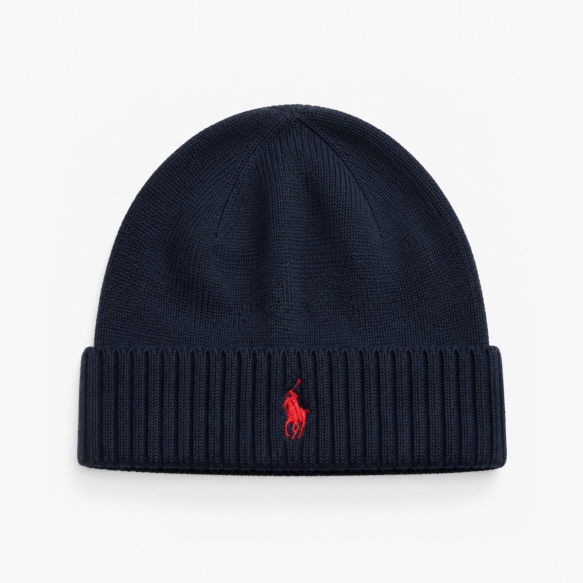 Polo Ralph Lauren Hat and Scarf Set Mens Beanie Hunter Navy