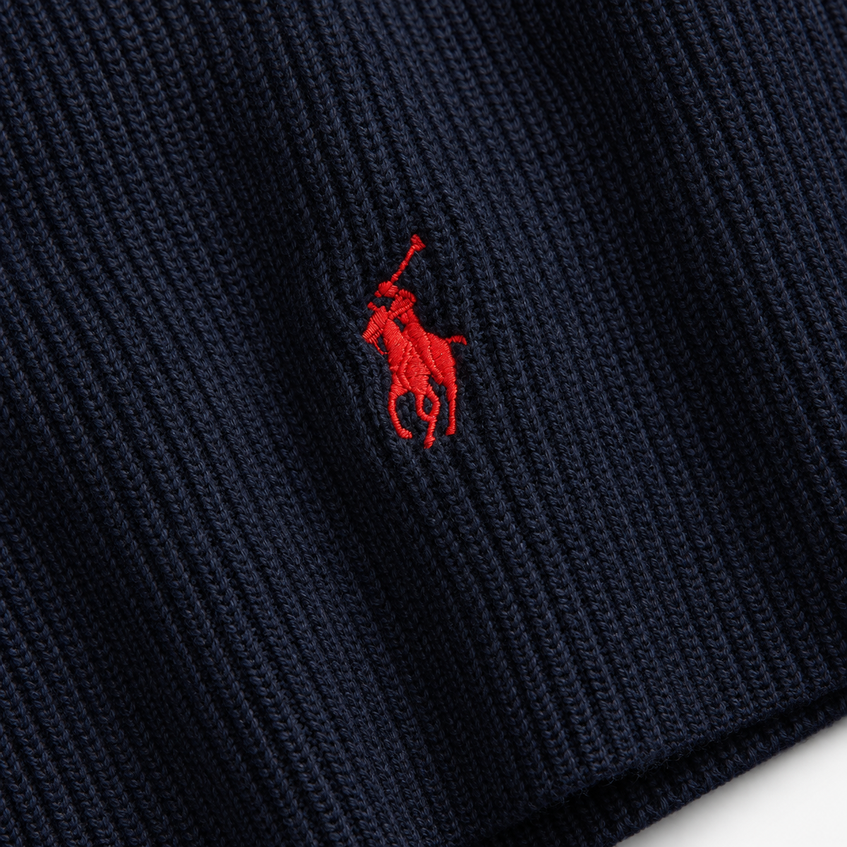 Polo Ralph Lauren Hat and Scarf Set Mens Beanie Hunter Navy