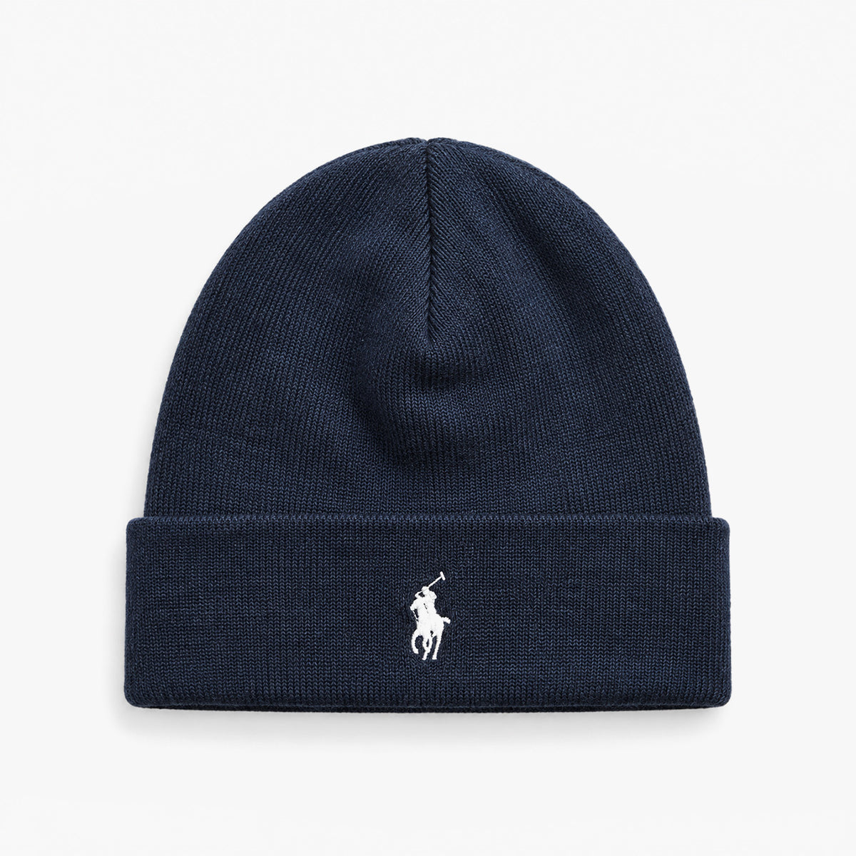 Polo Ralph Lauren SWEATER Mens Beanie & Scarf Navy Heather