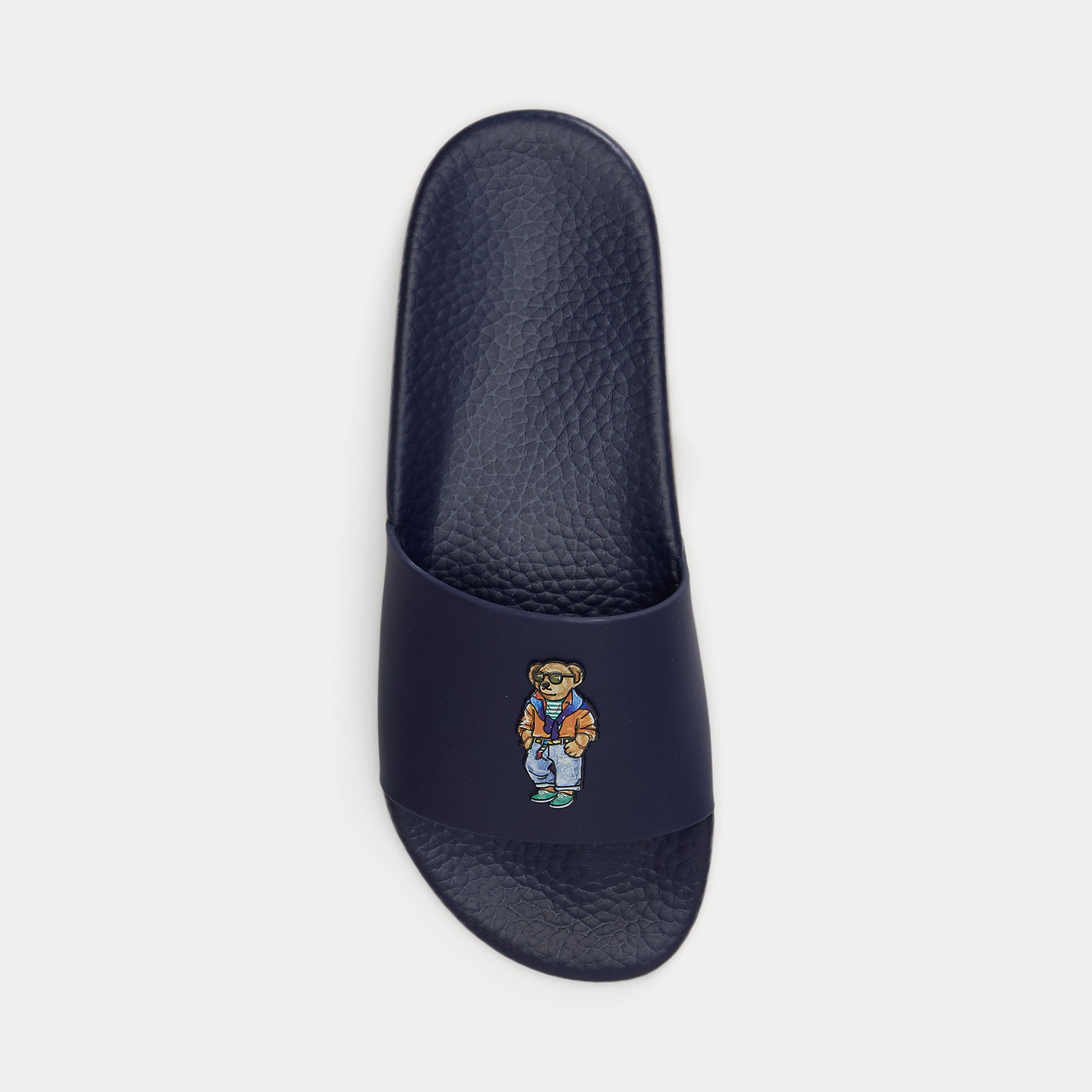 Polo Ralph Lauren POLO SLIDE Mens Sliders Spring Navy Beach Shop Bear
