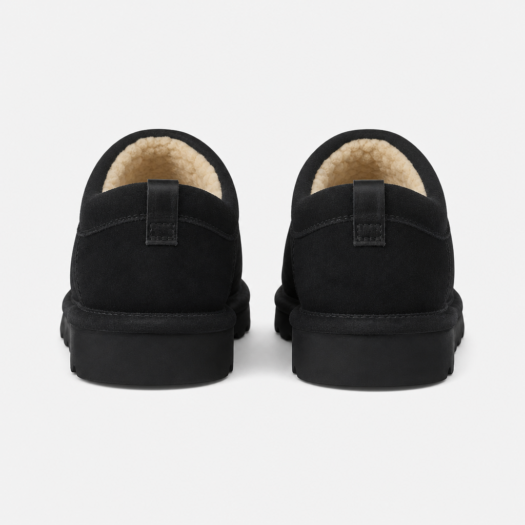 Polo Ralph Lauren READE CLOG Mens Mules Black Suede with Tonal