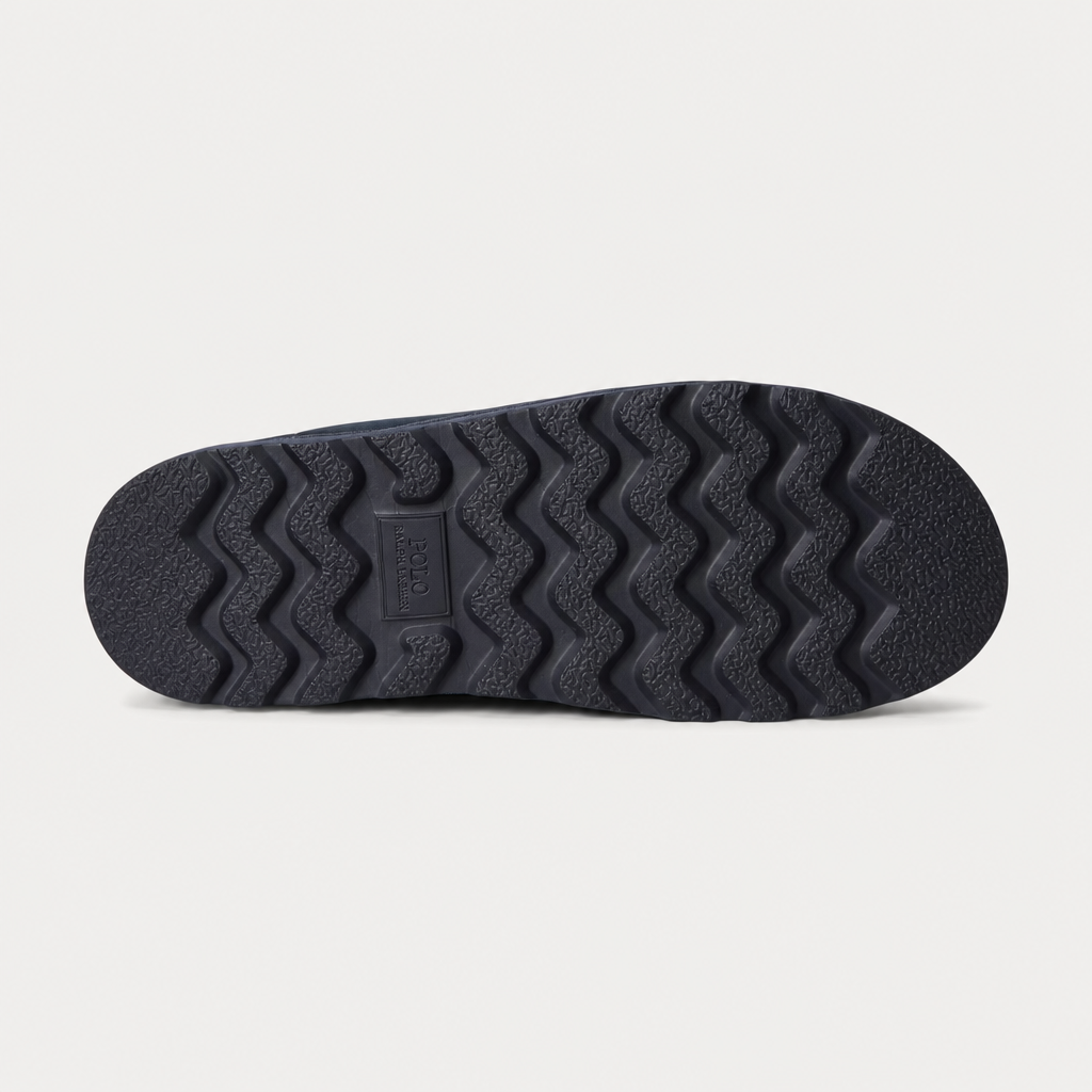 Polo Ralph Lauren READE CLOG Mens Mules Navy Suede with Tonal