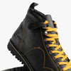 Popps 1961 MOD Mens Leather Boots Black