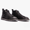 Popps 1961 MOD Mens Suede Boots Black