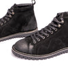Popps 1961 MOD Mens Suede Boots Black
