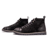 Popps 1961 MOD Mens Suede Boots Black