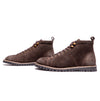 Popps 1961 MOD Mens Suede Boots Brown