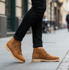 Popps RANGER Mens Desert Boots Cognac