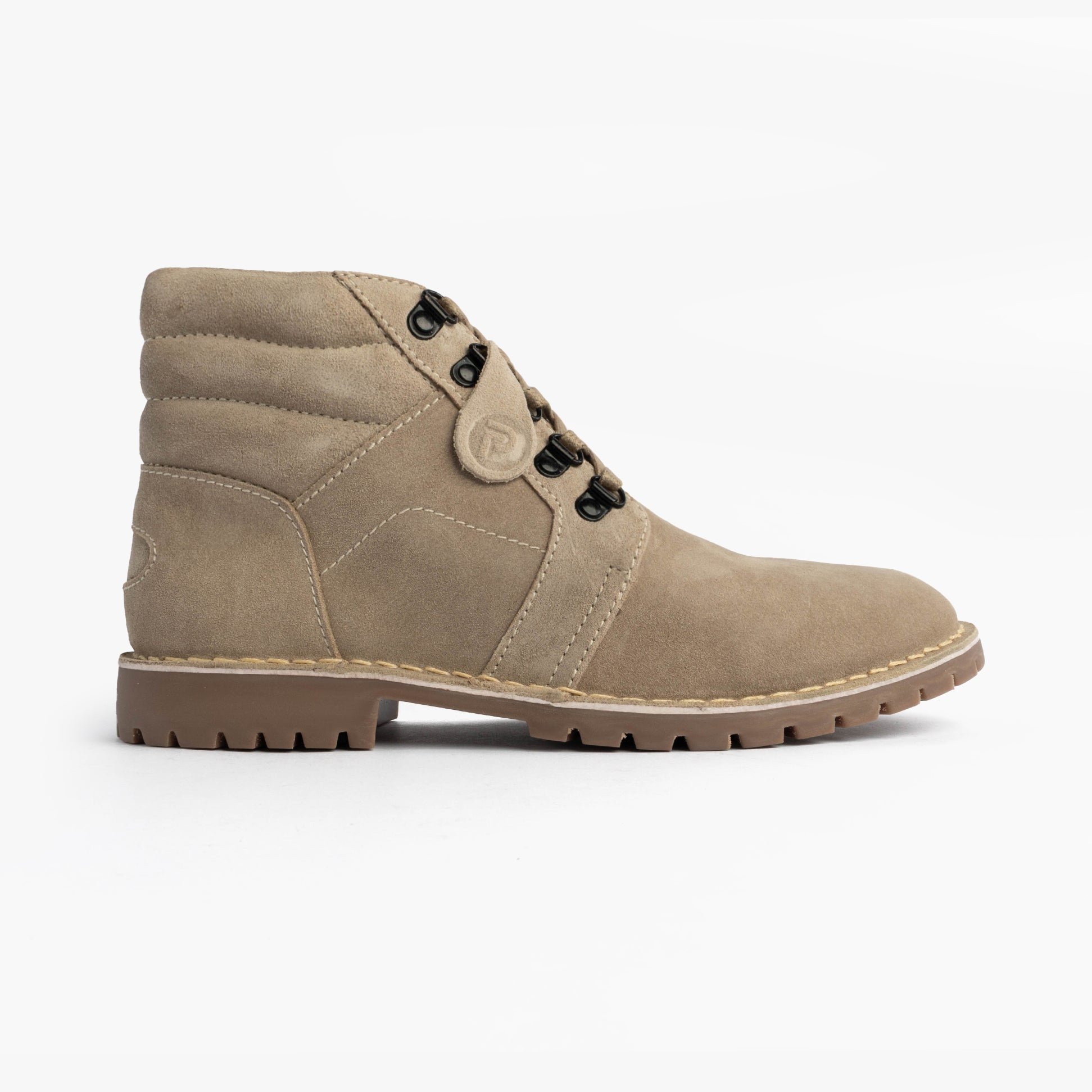 Popps TROOPER Mens Desert Boots Taupe