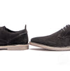 Popps JONAS Mens Suede Desert Shoes Black