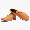 Popps JONAS Mens Suede Desert Shoes Cognac