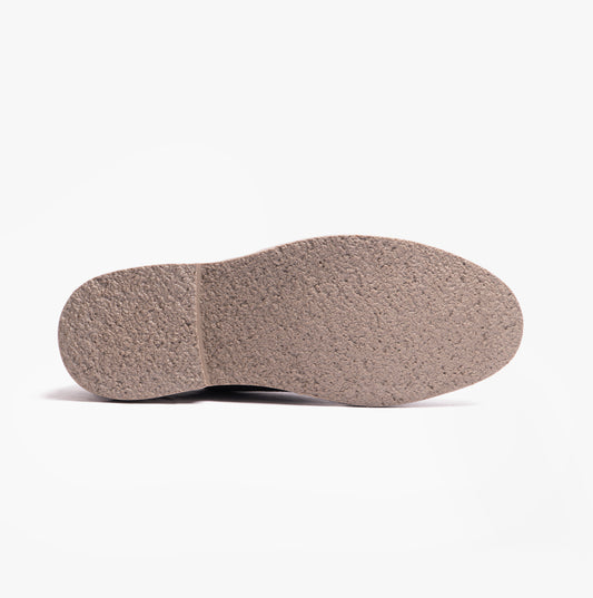 Popps JONAS Mens Suede Desert Shoes Navy
