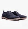 Popps JONAS Mens Suede Desert Shoes Navy