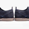 Popps JONAS Mens Suede Desert Shoes Navy