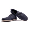 Popps JONAS Mens Suede Desert Shoes Navy