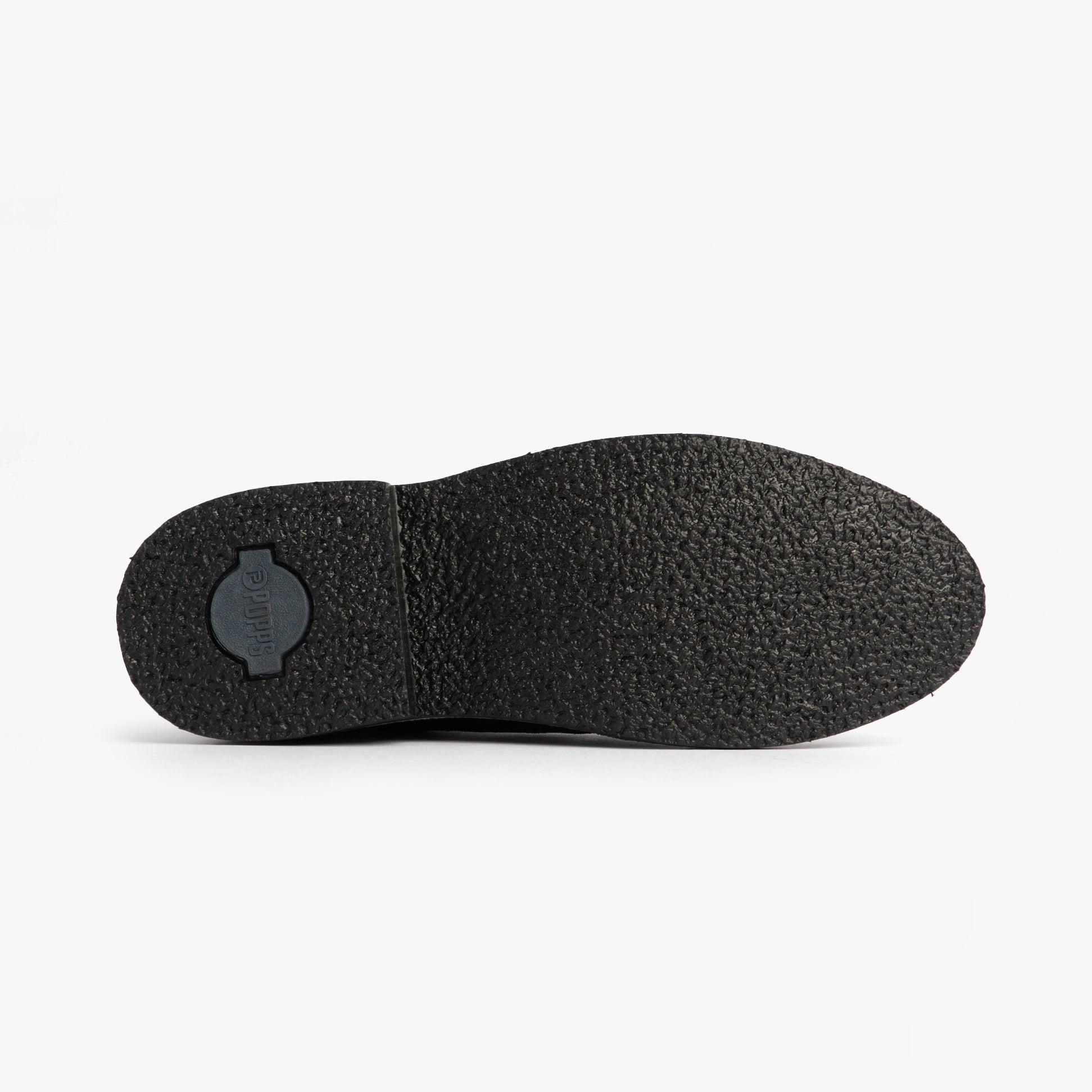 Popps VESPA Unisex Desert Boots Black