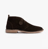 Popps VESPA Unisex Desert Boots Dark Brown