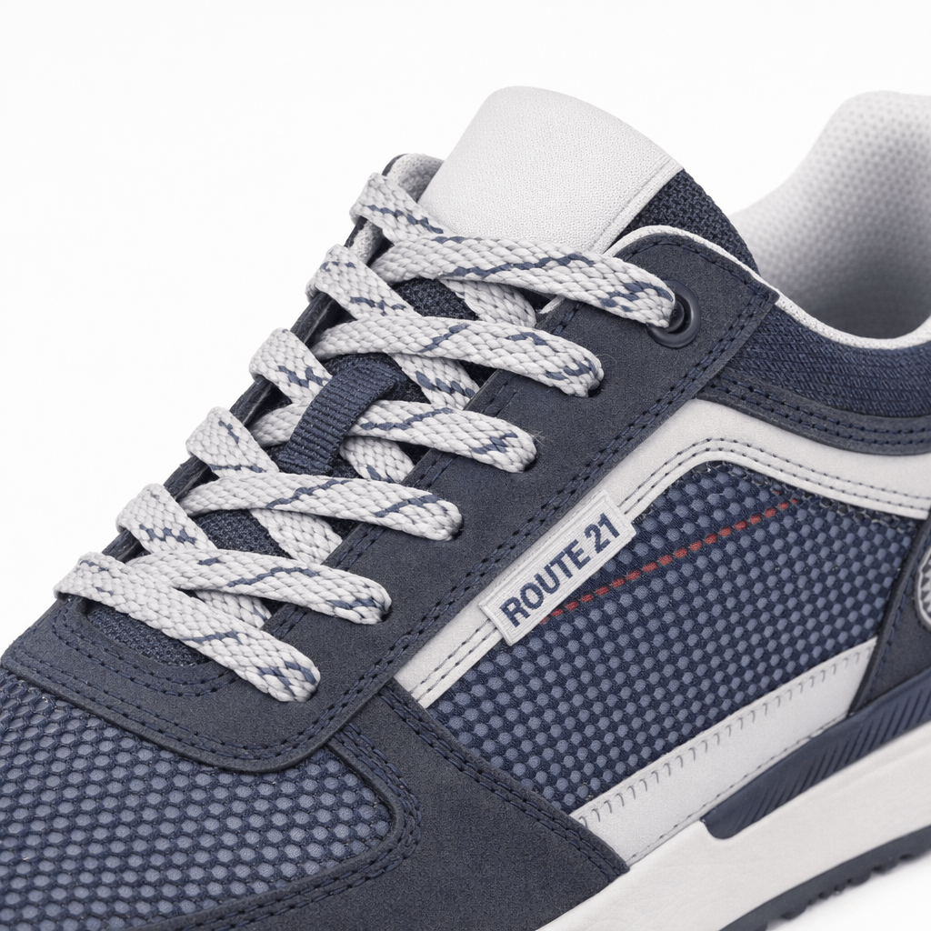 R21 Original M568 Mens Casual Trainers Navy