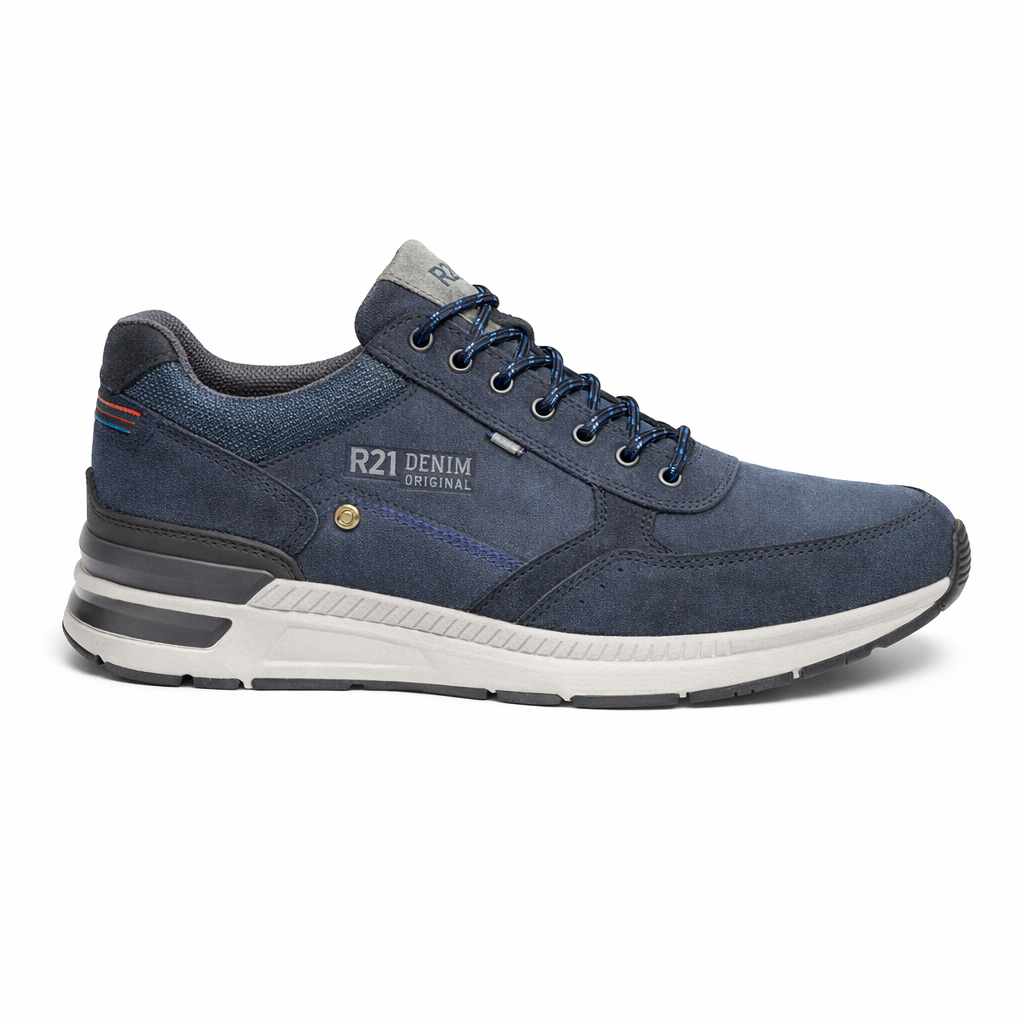 R21 Original M924 Mens Casual Shoes Navy Blue