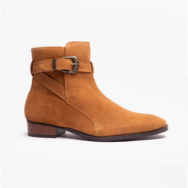 Club Cubano RICARDO Mens Boots Cognac