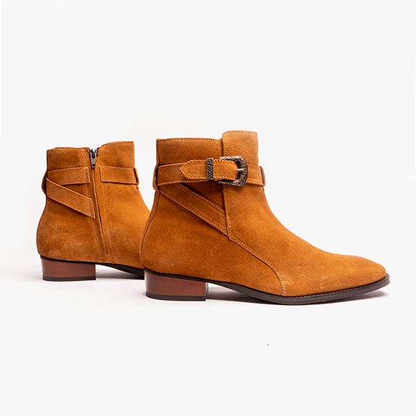 Club Cubano RICARDO Mens Boots Cognac
