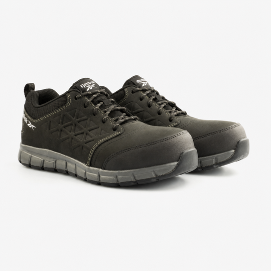 Reebok Excel Light Unisex Aluminium Toe Safety Trainers Black