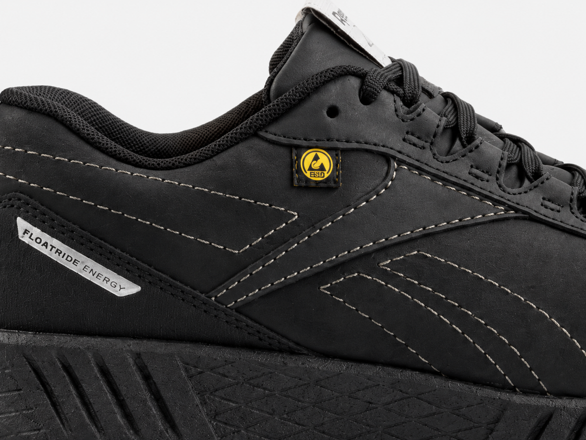 Reebok Fusion Formidable Mens Composite Toe Safety Trainers Black
