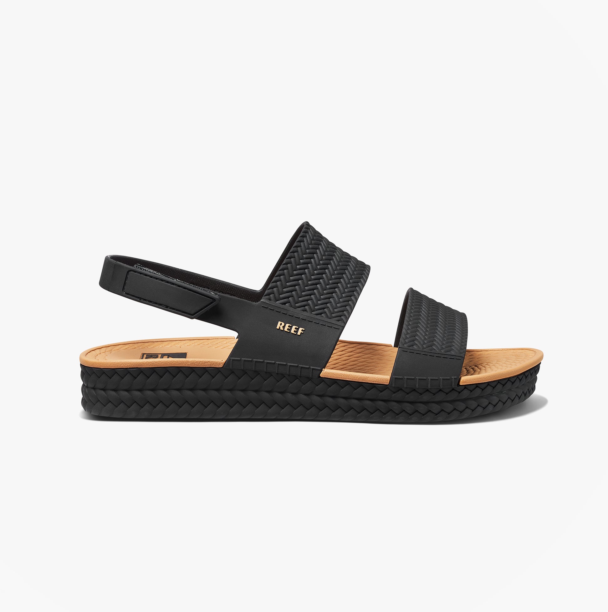 Reef WATER VISTA Womens Sandals Black/Tan