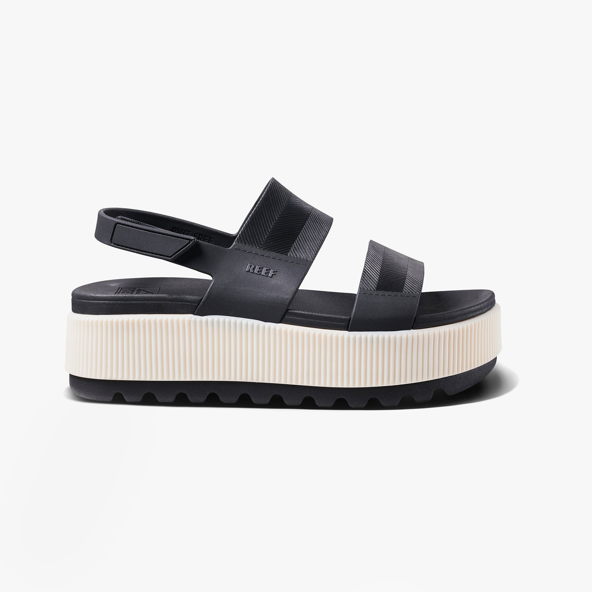 Reef WATER VISTA HIGHER Womens Sandals Black Vintage