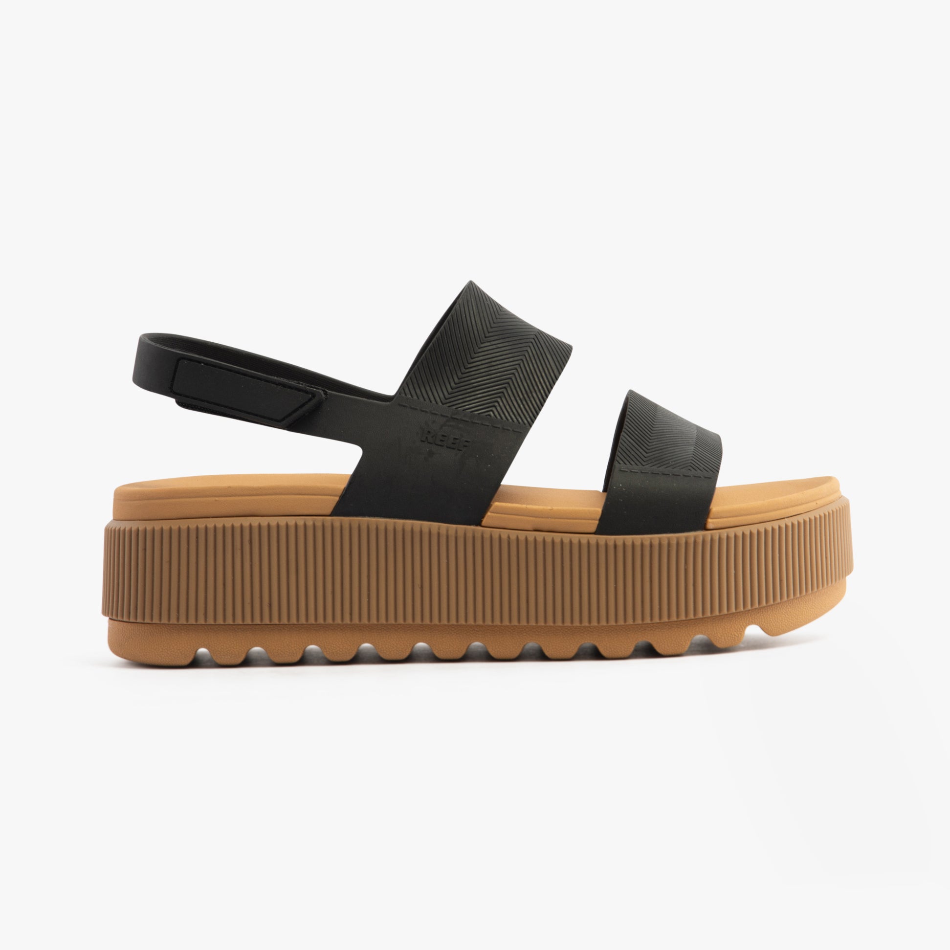 Reef WATER VISTA HIGHER Womens Sandals Black/Tan
