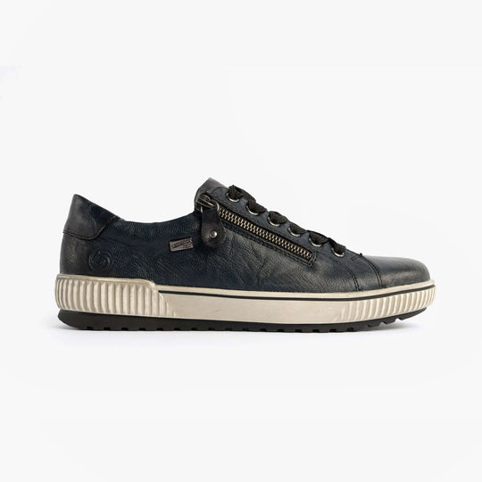 Remonte D0700-15 Womens Leather Causal Shoes Blue