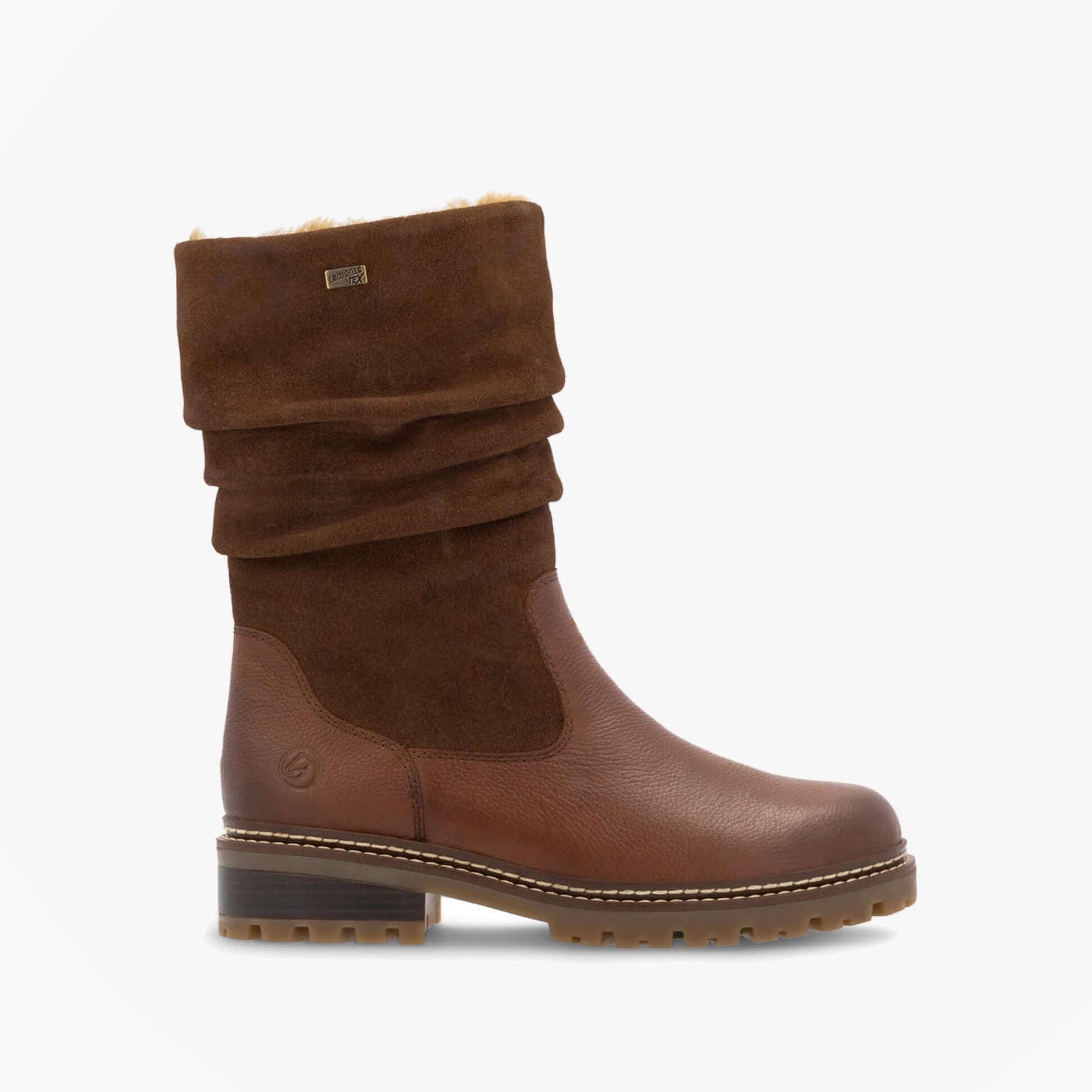 Remonte D0B80-24 Womes Side Zip Ankle Boots Brown