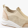 Remonte D0T08-61 Womens Trainers Beige Combination