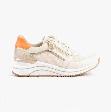 Remonte D0T10-80 Womens Shoes White Combination
