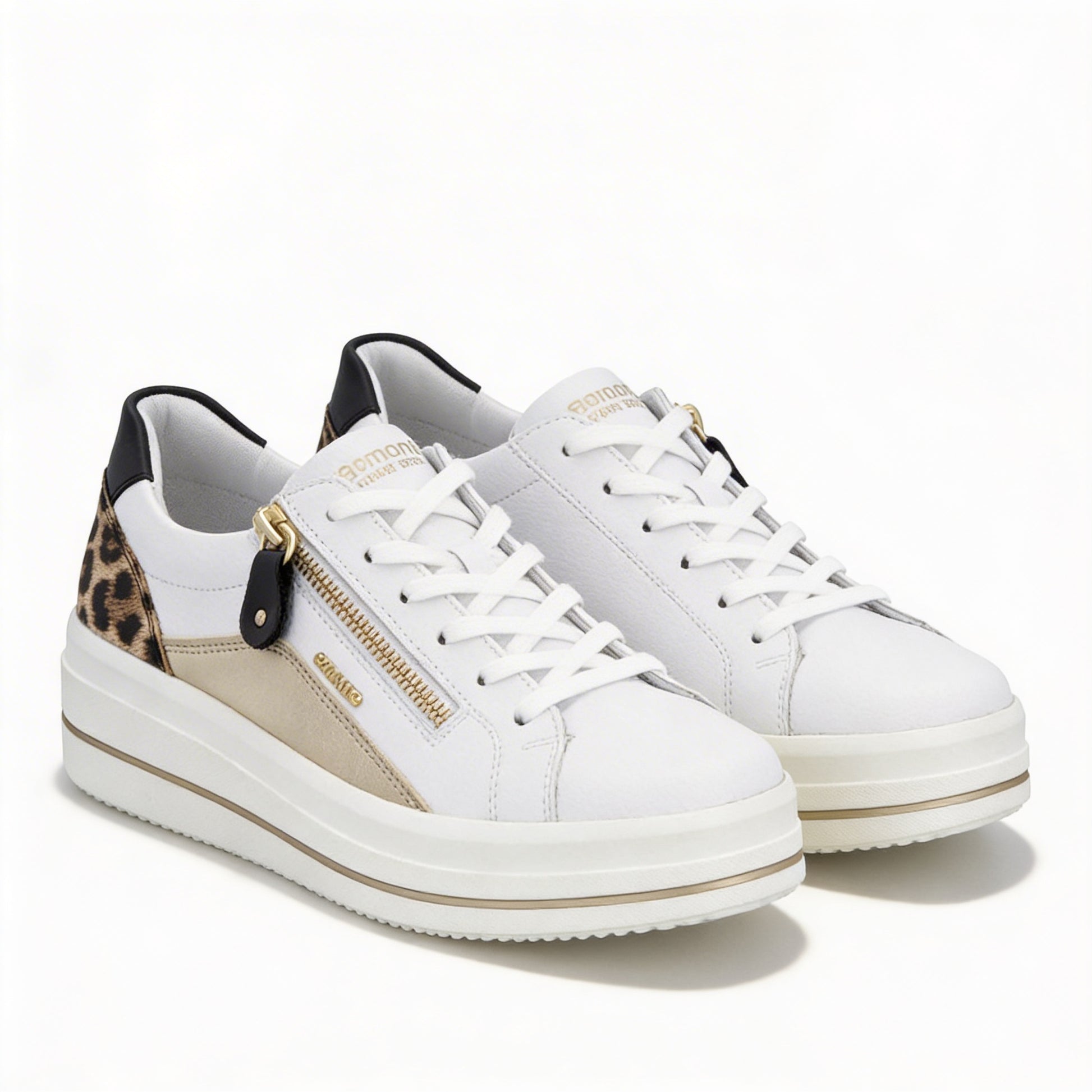 Remonte D1C01-85 Womens Casual Trainers White