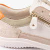D1E06-80 Womens Shoes White Combination