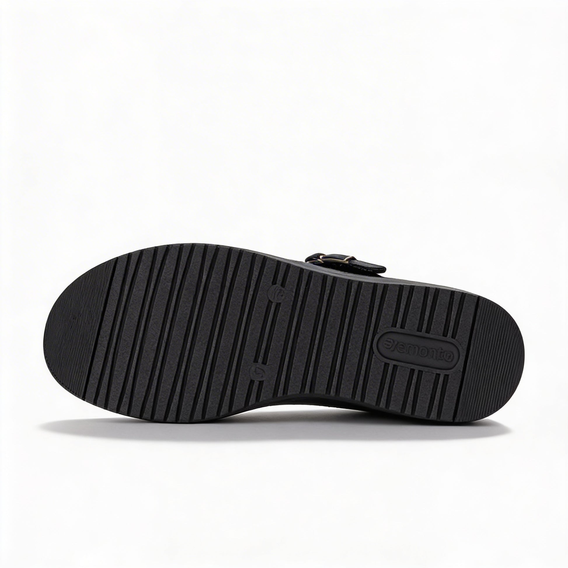 Remonte D1J61 Womens Cross Strap Sandals Black/Brown