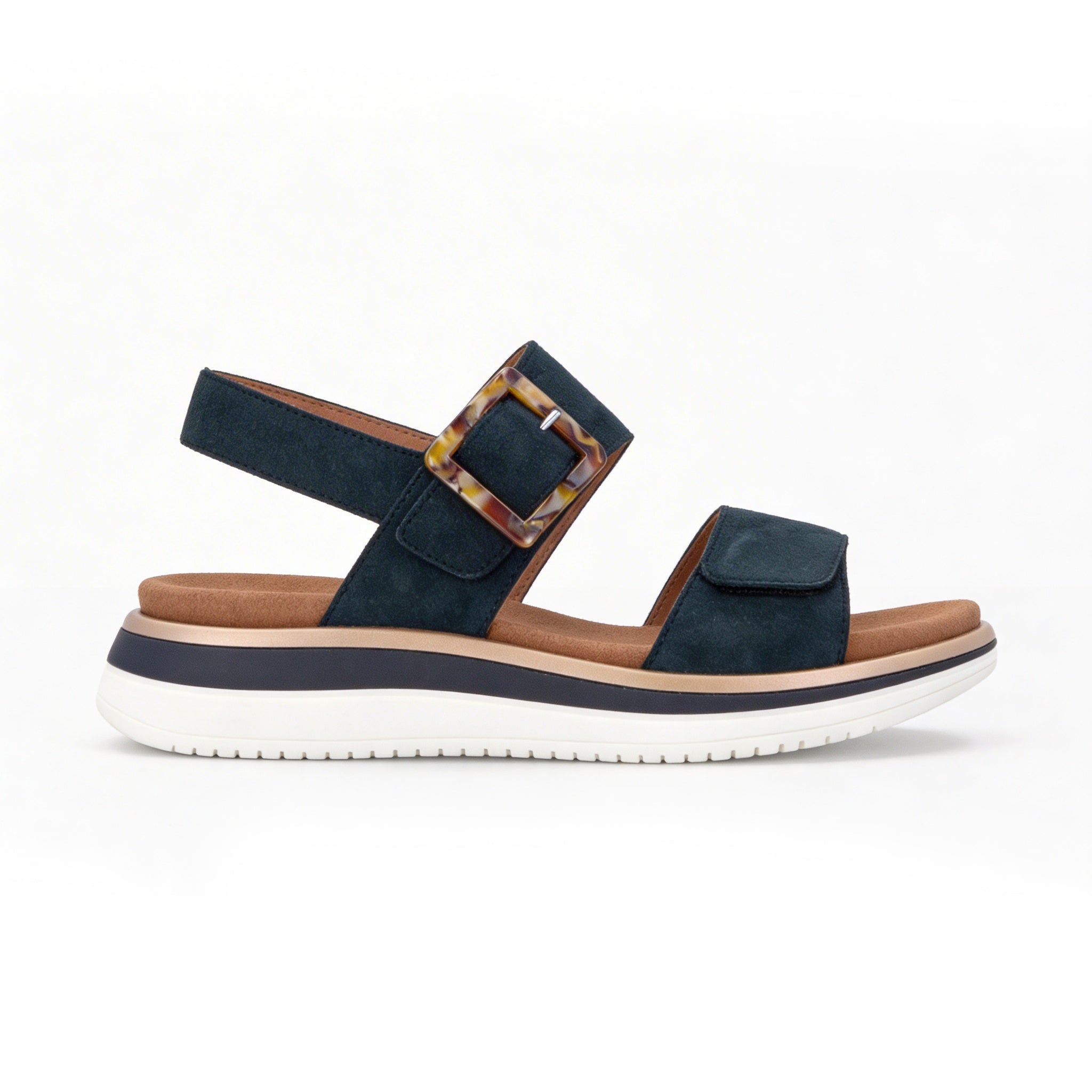Remonte D1J62 Womens Ankle Strap Sandals Blue