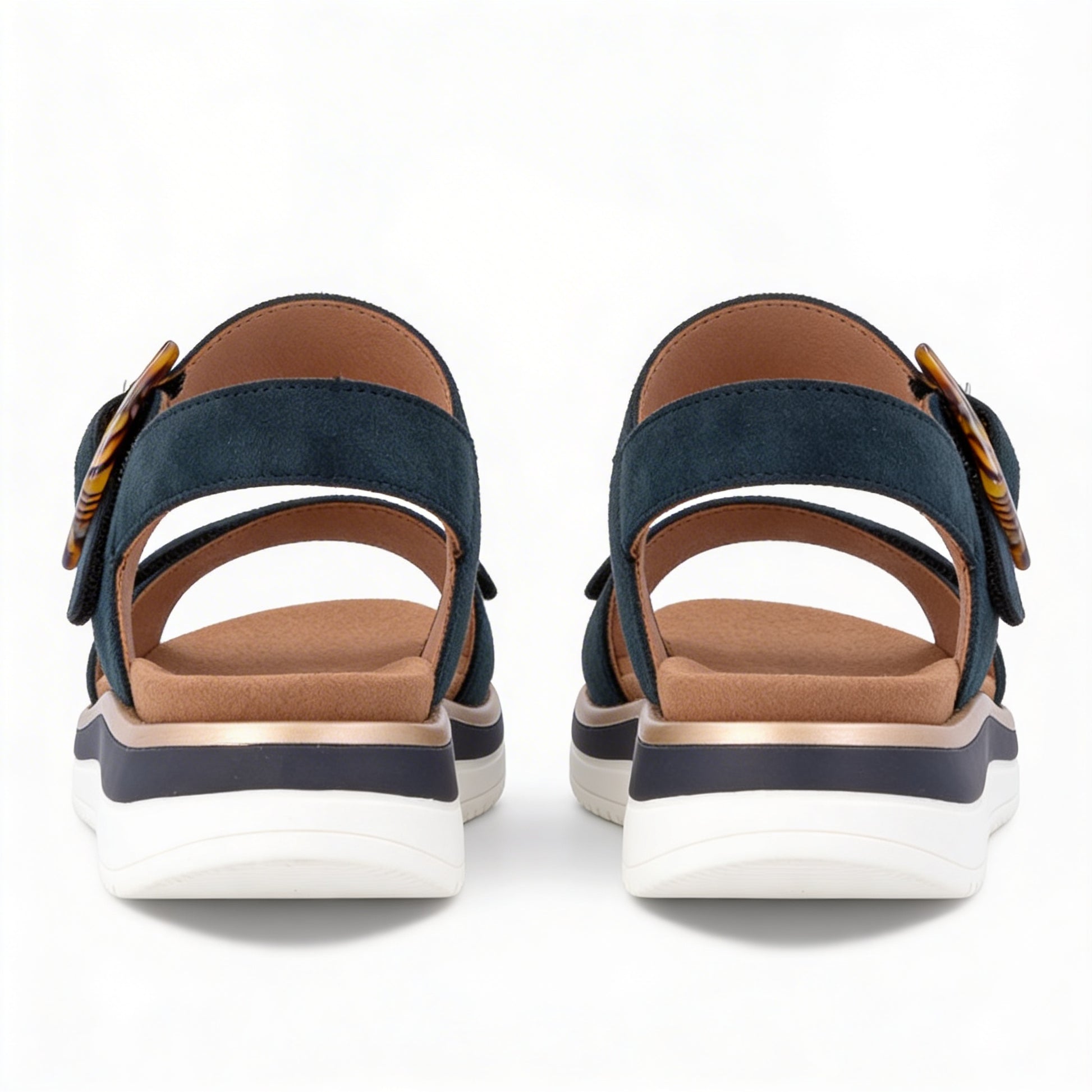 Remonte D1J62 Womens Ankle Strap Sandals Blue