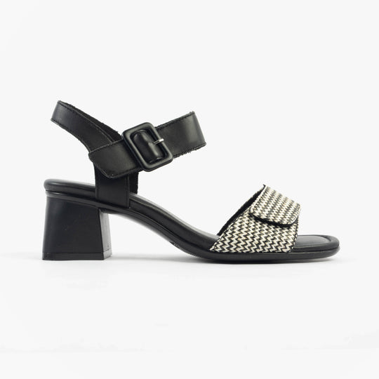 Remonte D1K51-03 Womens Sandals Black Combination