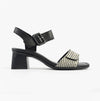 D1K51-03 Womens Sandals Black Combination