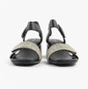 D1K51-03 Womens Sandals Black Combination