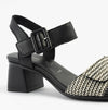 D1K51-03 Womens Sandals Black Combination