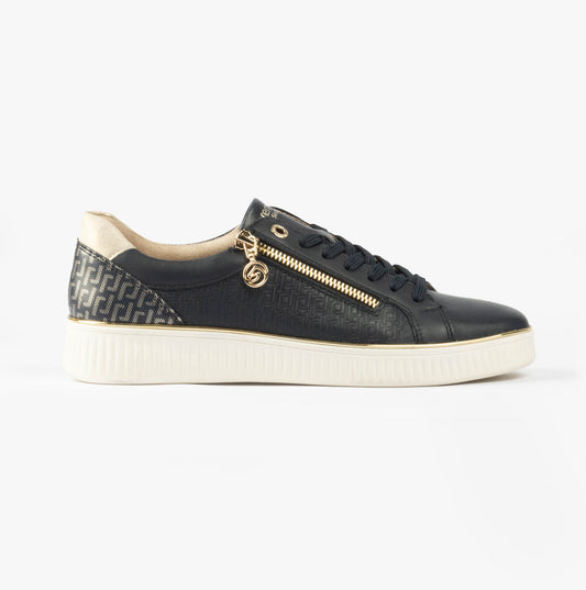 D2E00-14 Womens Shoes Blue Combination
