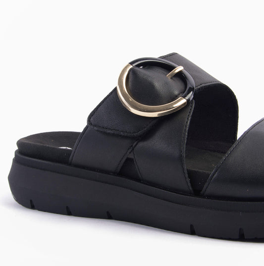 D2K51-00 Womens Sandals Black